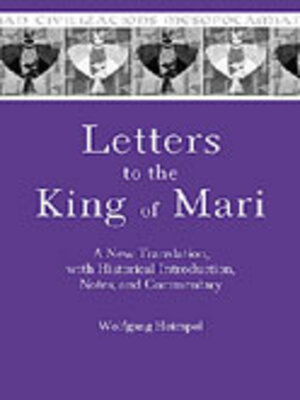 cover image of Letters to the King of Mari